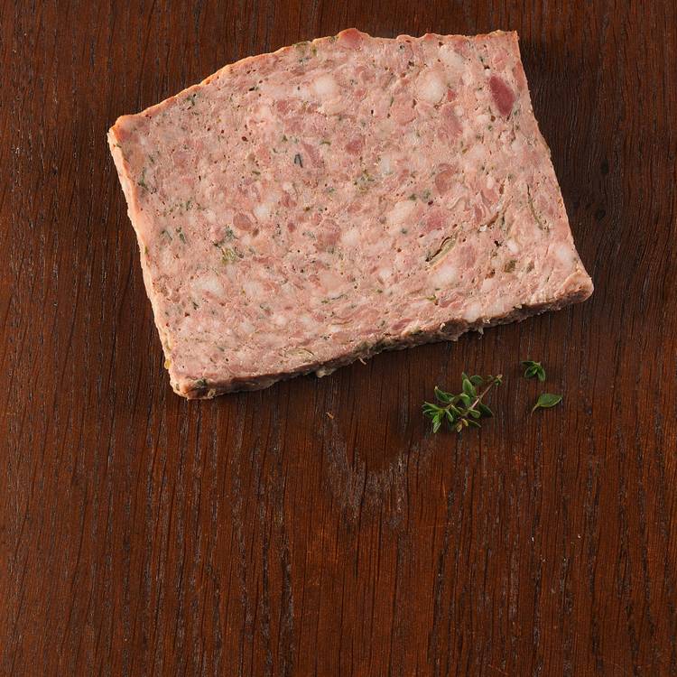 La Terrine de porc à l'ail des ours