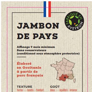 Le Jambon sec supérieur de pays - 3