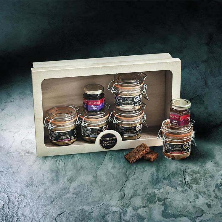 Le Coffret de foie gras dégustation