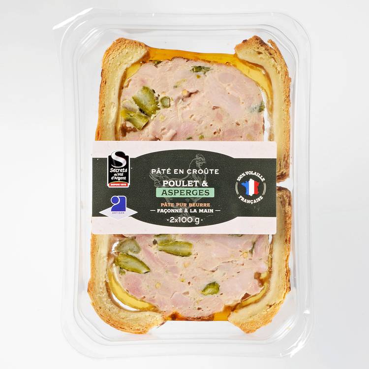 Le Pâté en croûte poulet et asperges - 3