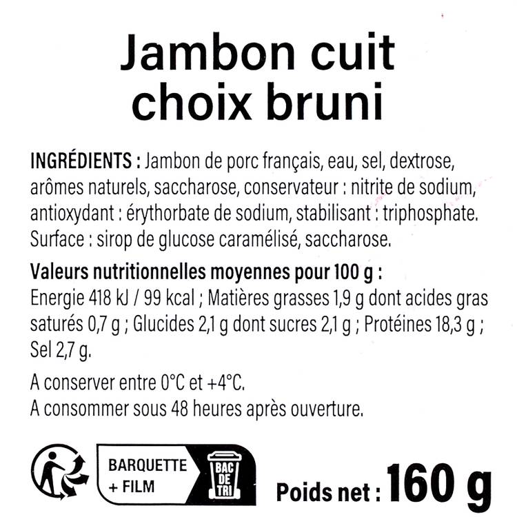 Le Pavé de jambon cuit braisé - 2