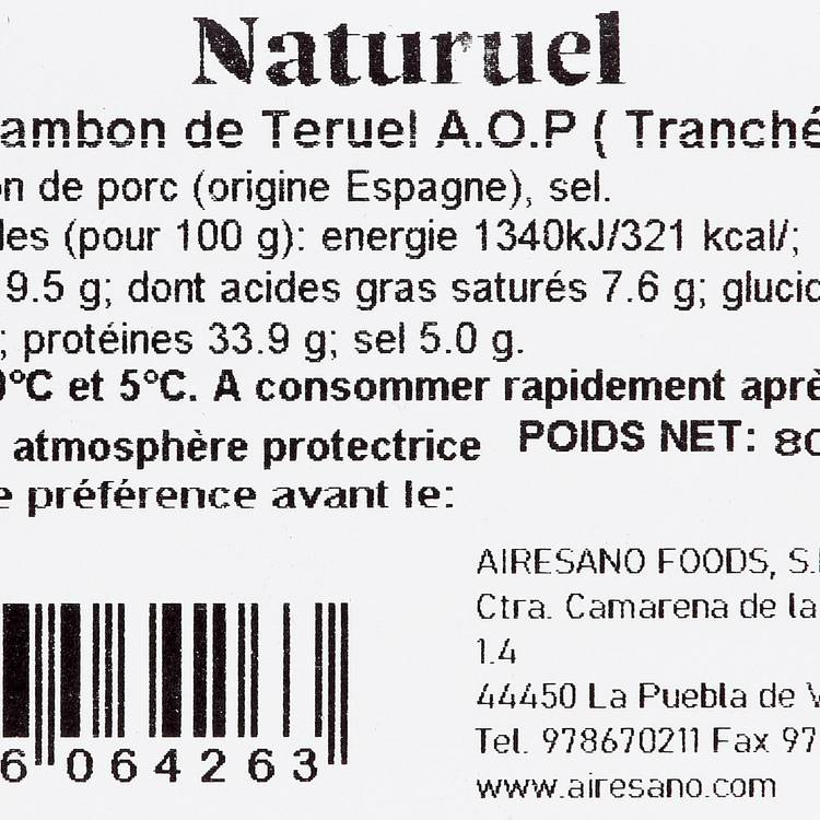 Le Jambon de Terruel DOP - 3