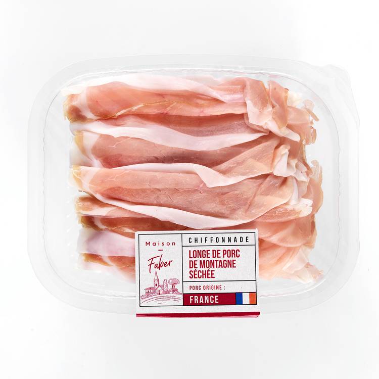 La Chiffonnade de longe de porc de montagne séchée - 2