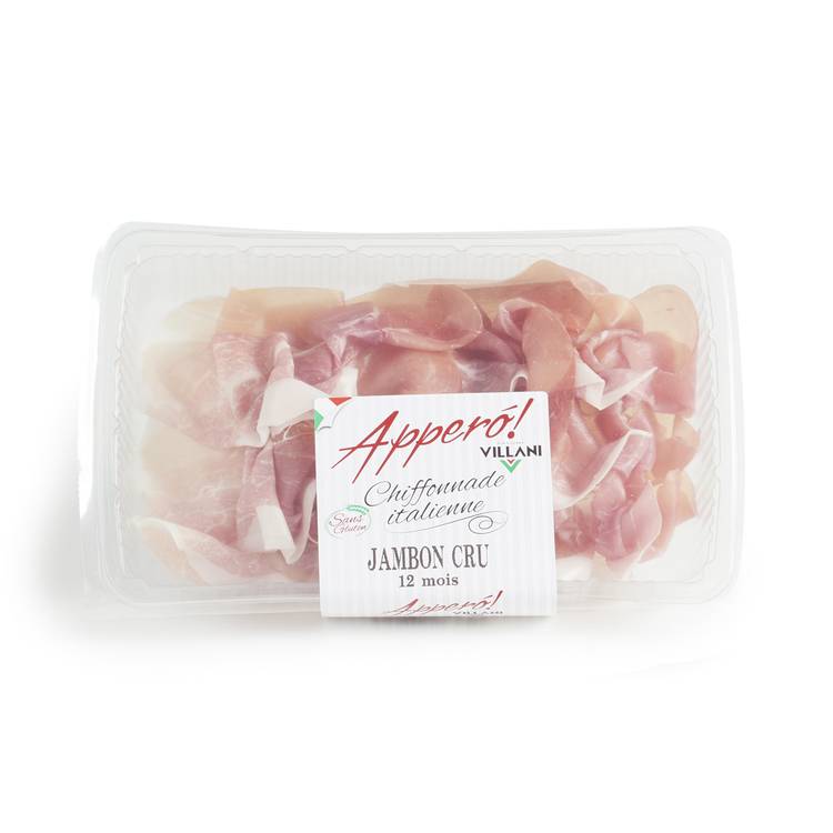 La Chiffonnade de jambon cru 80g "Villani" - 2