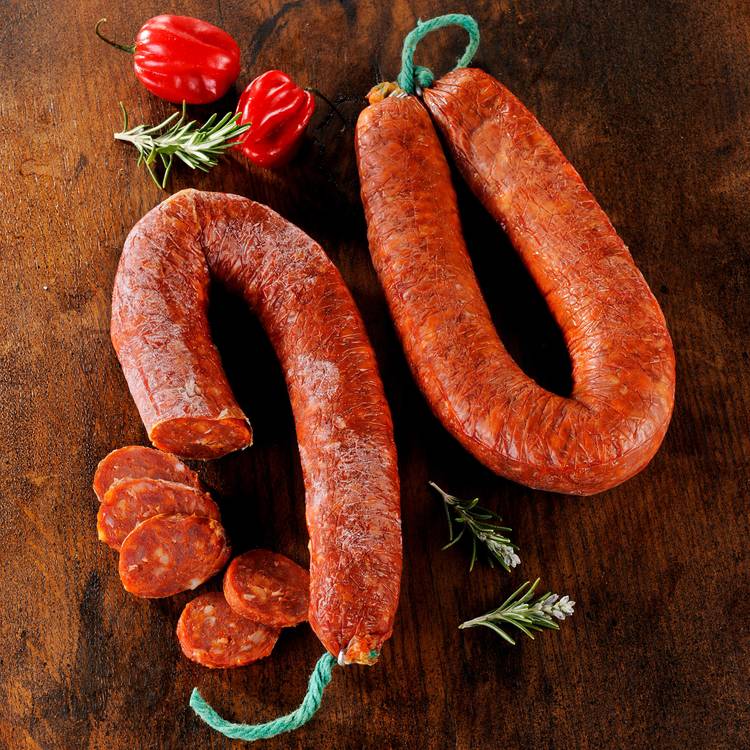 Le Chorizo pur porc piquant 250g "Ramon Ventula"