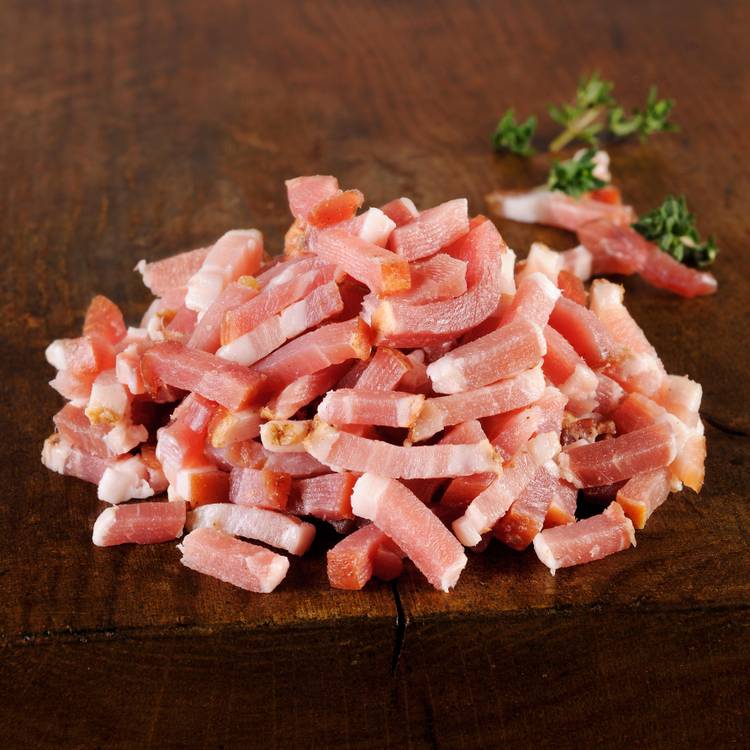Les Allumettes de lardons fumés supérieur paysan 2x75g monmarché.fr