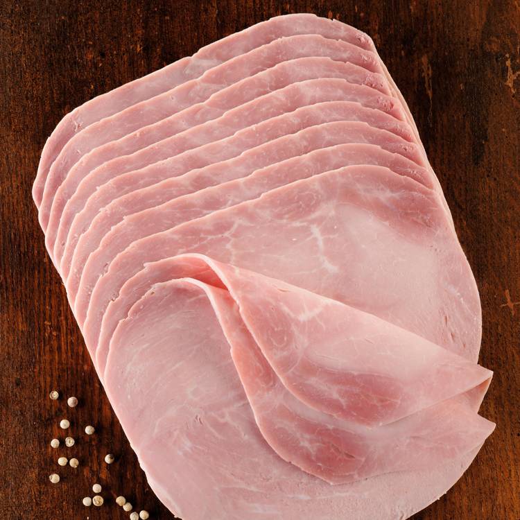 Le Jambon cuit supérieur dégraissé découenné x10 tranches 450g