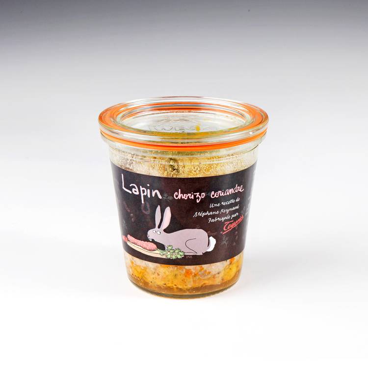 La Verrine lapin, chorizo, coriandre 200g - 2