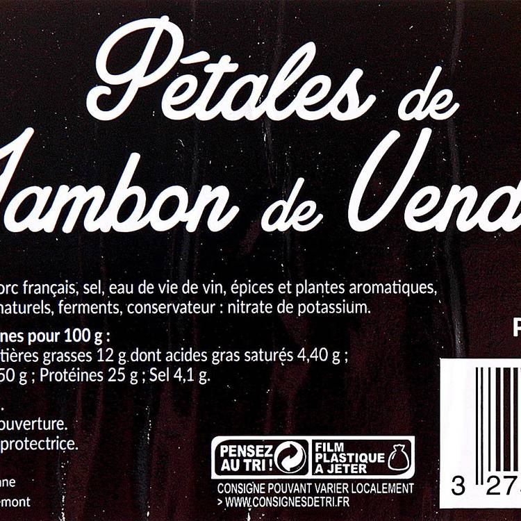 Les Pétales de jambon de Vendée IGP 150g - 3