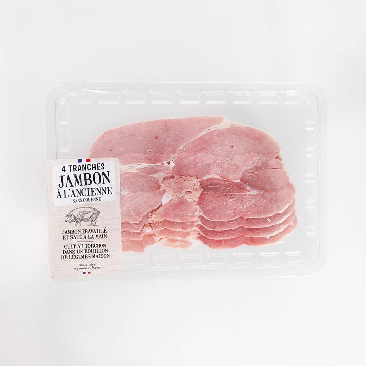 Le Jambon à l'ancienne x4 tranches 220g - 2