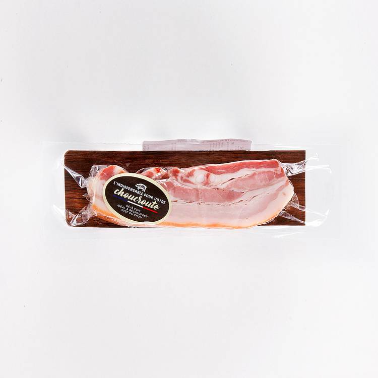 La Poitrine de porc plate cuite nature 350gr - 2