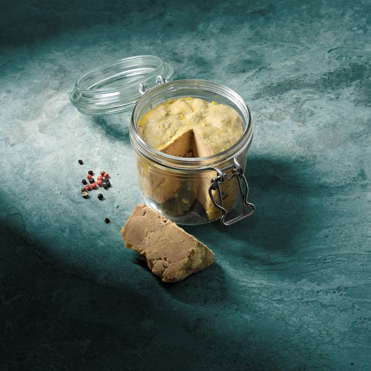 Le Foie gras de canard entier mi-cuit fleur de sel de Noirmoutier