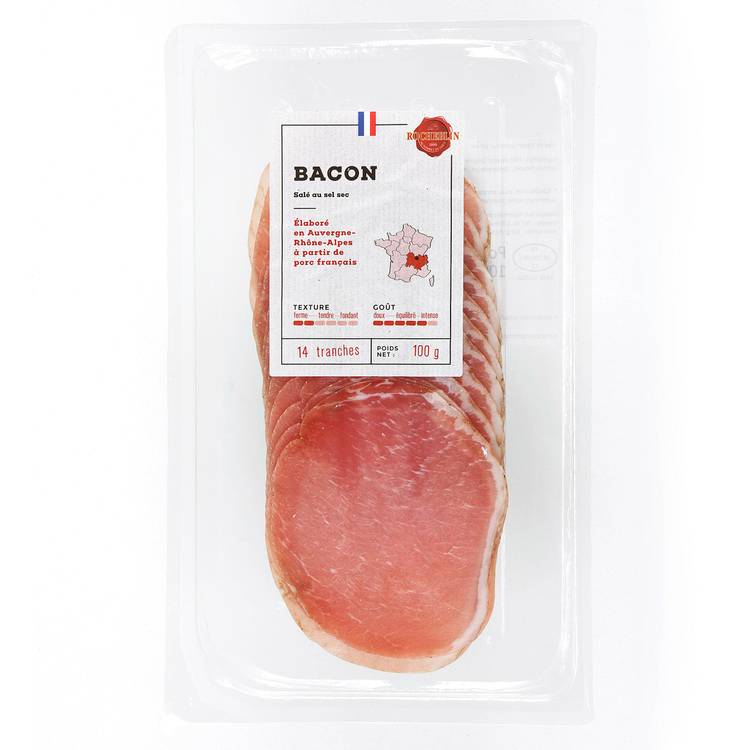 Le Bacon sec au sel 100g - 2