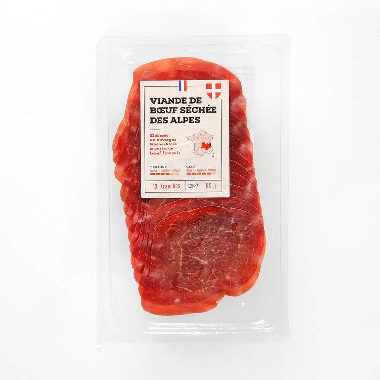 La viande de boeuf séchée des Alpes 80g - 2