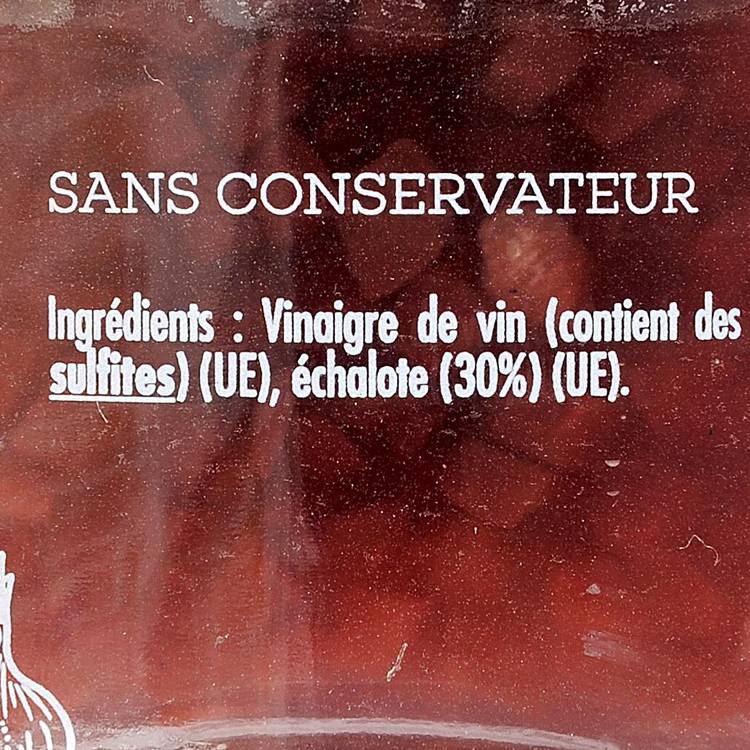 Le  Vinaigre à l'échalotte - 4