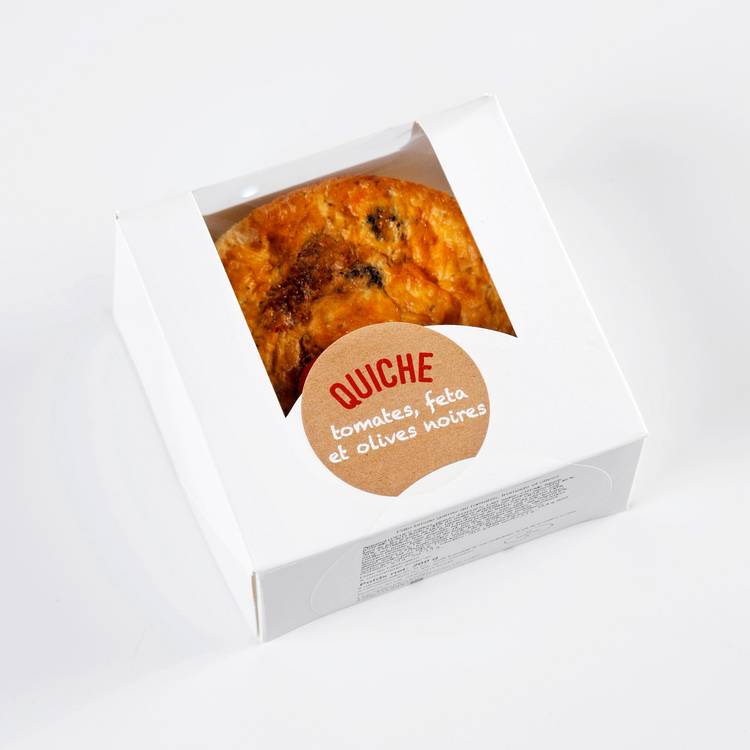 La Quiche tomate et olives - 2