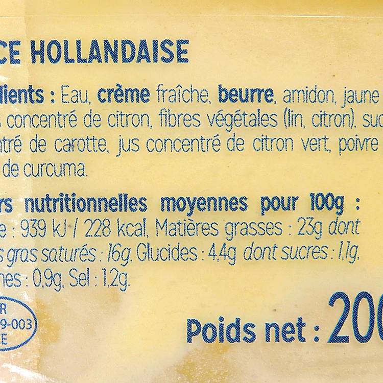 La Sauce hollandaise - 3