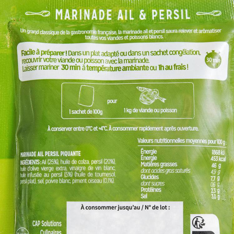 La Marinade ail et persil - 3