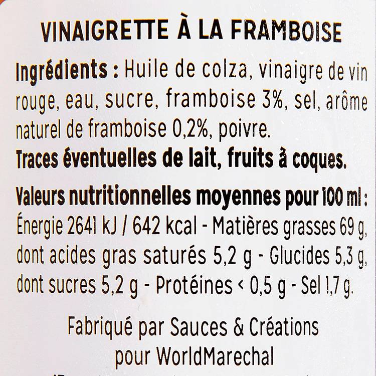 La  Vinaigrette framboise - 3