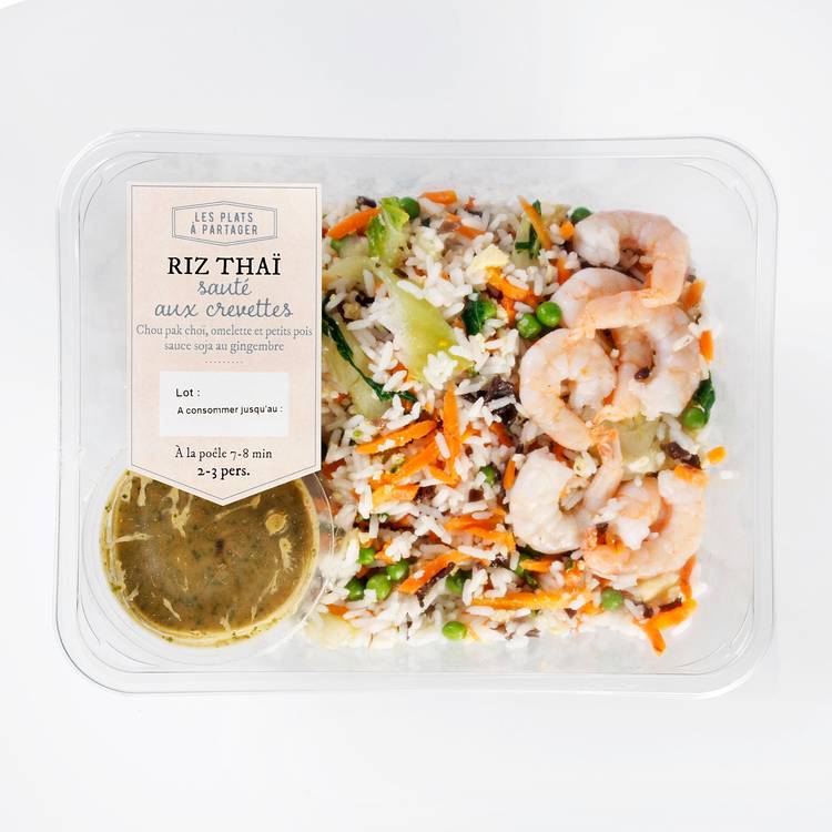 Le Riz  sauté aux crevettes - 2