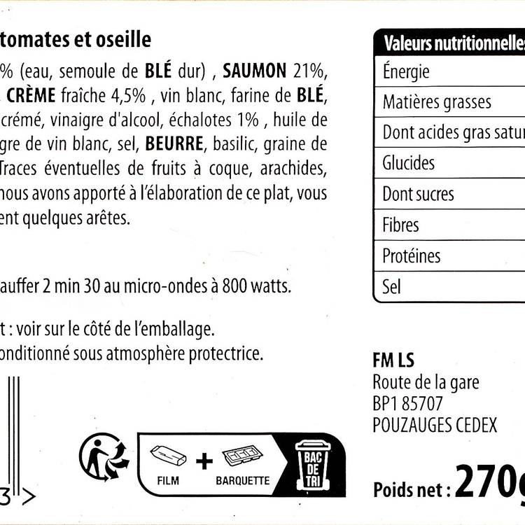 Les Rigatoni au saumon et sauce à l'oseille - 3