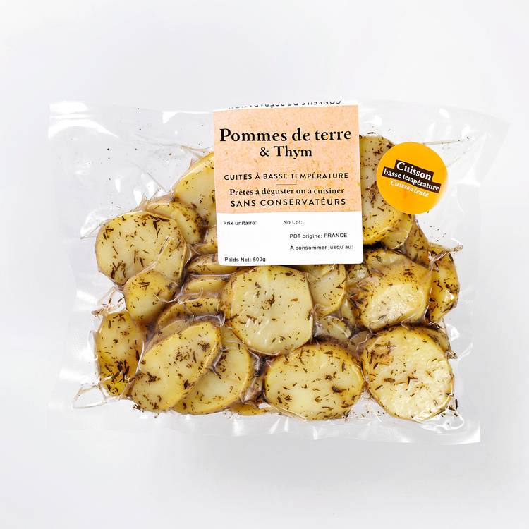 Les Rondelles de pomme de terre au thym cuites à basse température - 2