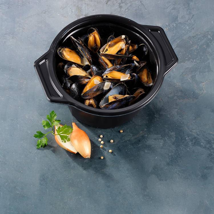 Les Moules coquillées à la crème d'Isigny AOP