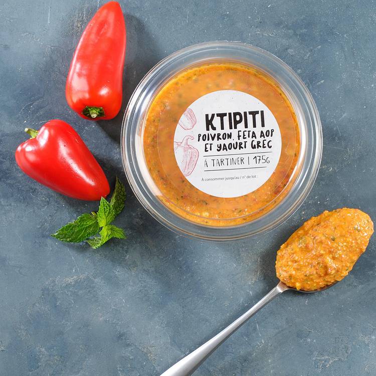 Le Tartinable à la grecque ktipiti