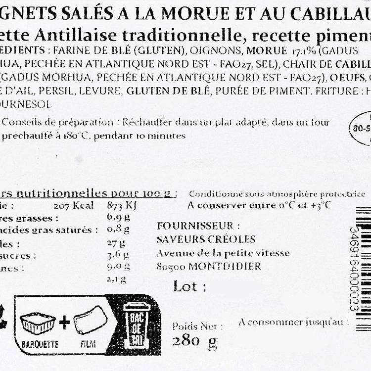 Les Accras de morue - 2