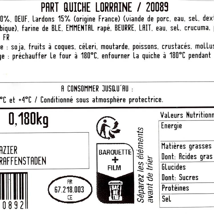 La Part de quiche Loraine - 2