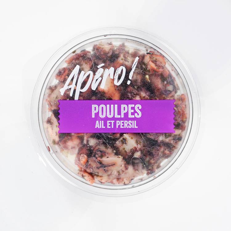 Les Tapas de poulpes marinés à l'ail et persil - 2