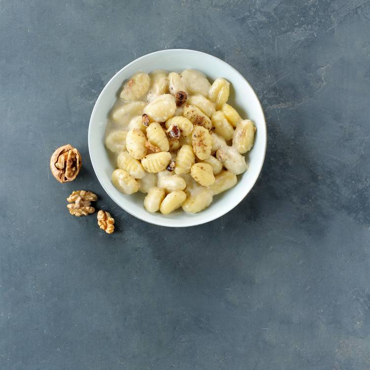 Les Gnocchis à la gorgonzola et noix