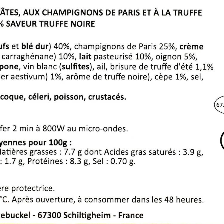 Les Mafaldines à la truffe et champignon - 3