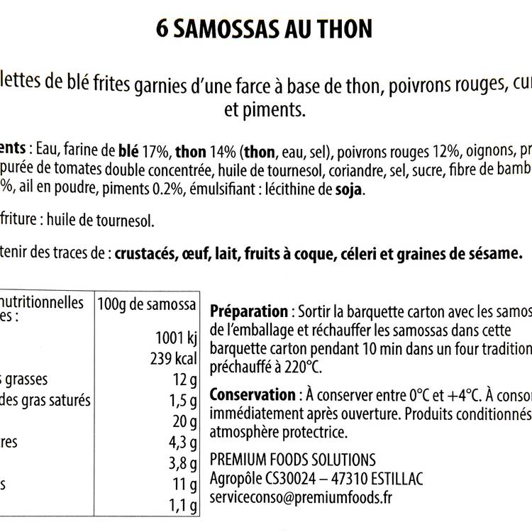 Les Samoussas au thon - 3