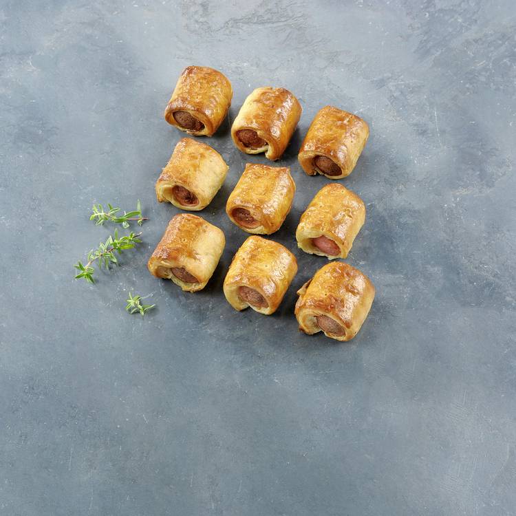 Les Mini-feuilletés  de saucisse de Strasbourg