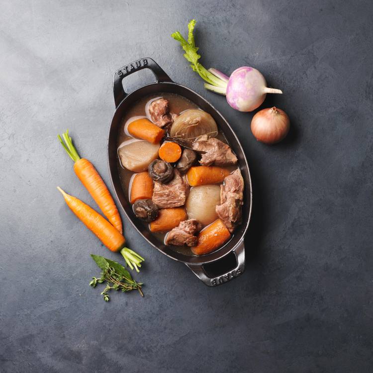 Le Sauté de veau cuit à basse température
