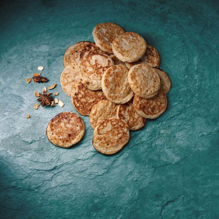 Les  Blinis au pain d'épices