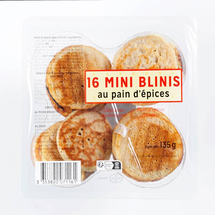 Les  Blinis au pain d'épices - 2