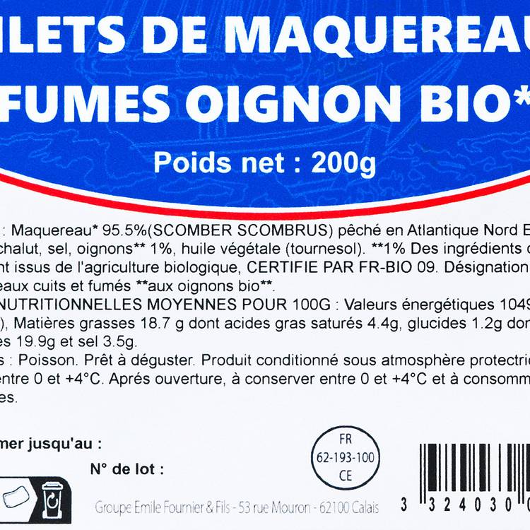 Les Filets de maquereau fumés aux oignons - 3