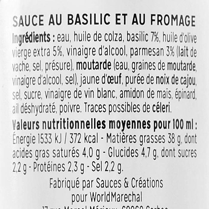 La Sauce salade au basilic - 3