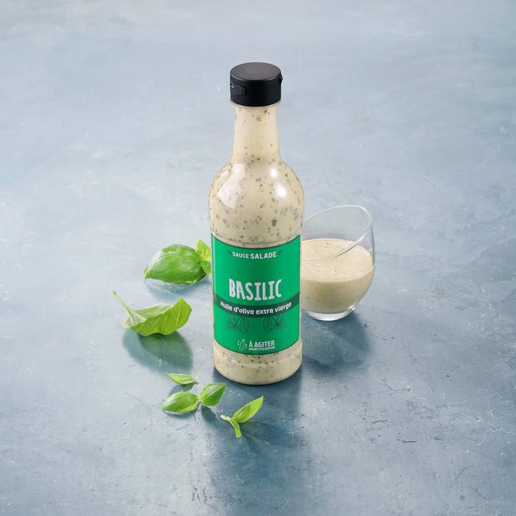 La Sauce salade au basilic