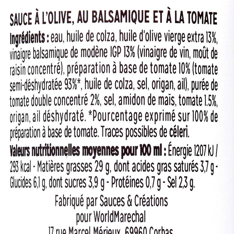 La Sauce salade tomate balsamique - 3