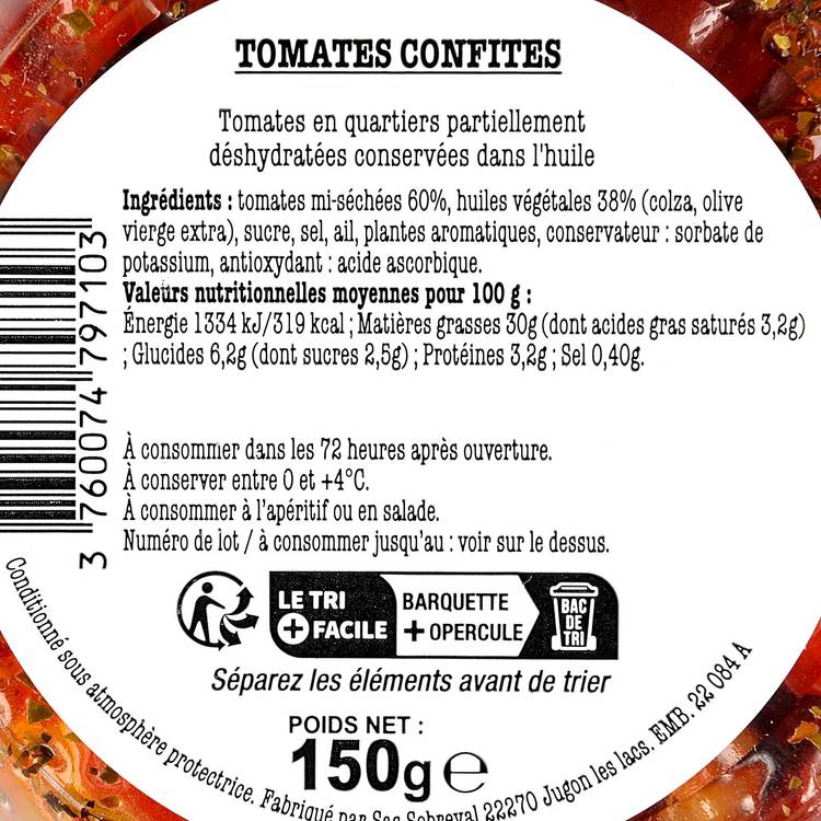 Les Tomates confites - 3