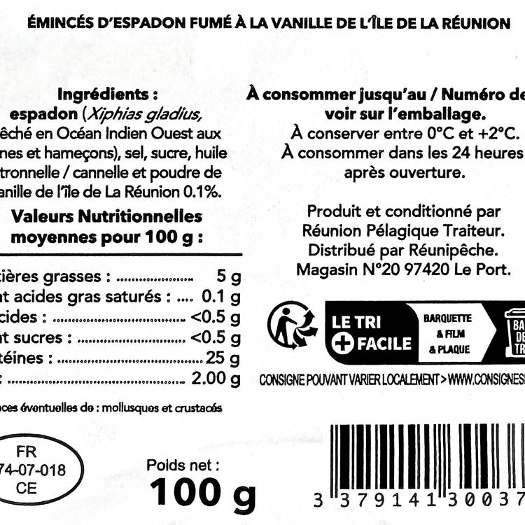 L'Espadon fumé à la vanille de la Réunion - 3