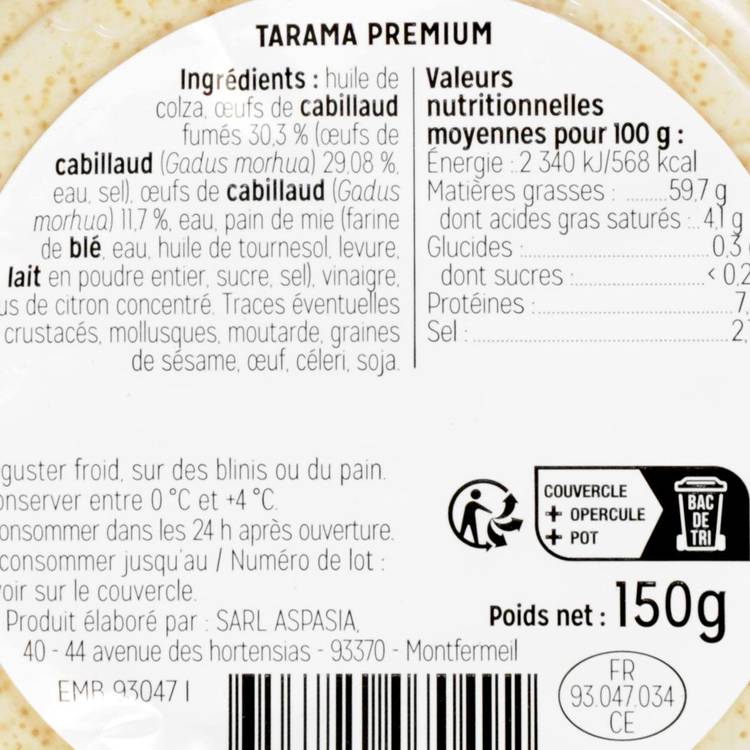 Le Tarama premium blanc - 2