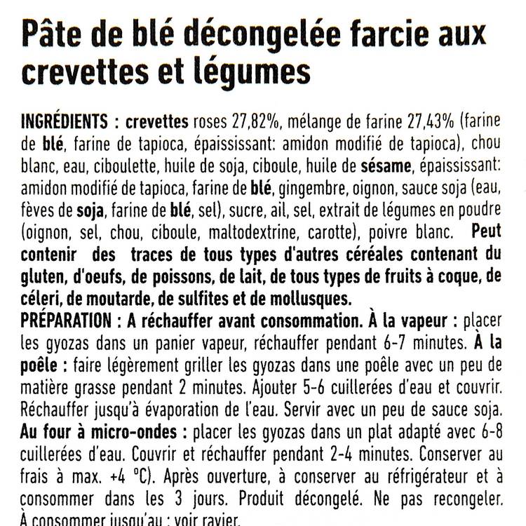 Les Gyozas aux crevettes - 2