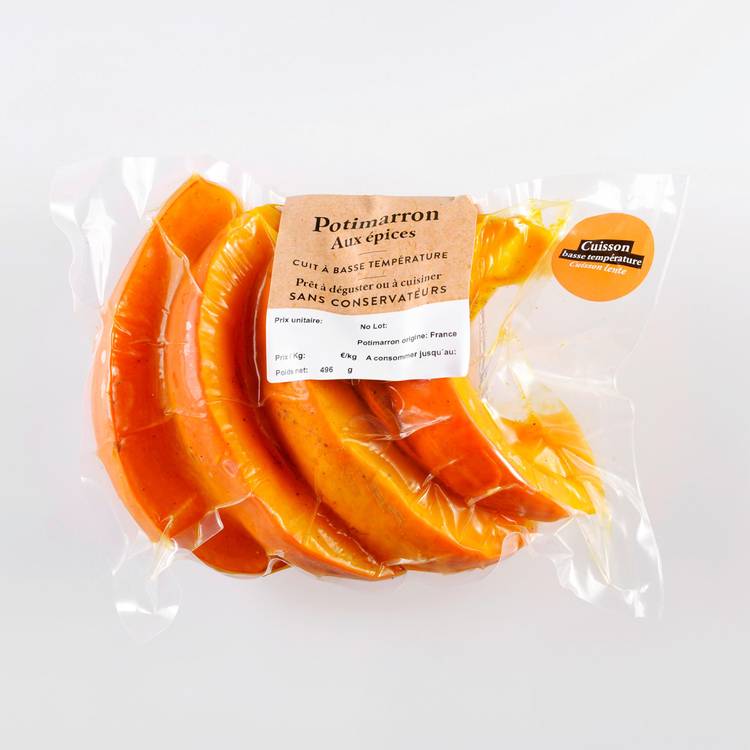 Le Potimarron aux épices cuit à basse température - 2