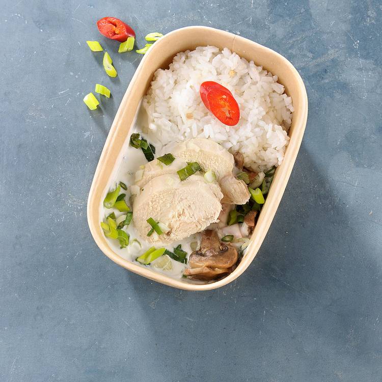 Le Curry vert thaï au poulet - 1