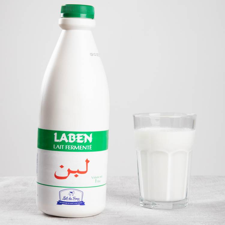 Le Lait de vache fermenté  "Laben" - 1