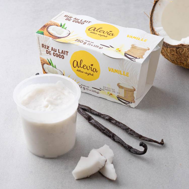 Les Riz au lait de coco à la vanille - 1